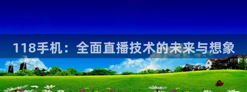 24直播网足球直播网：118手机：全面直播技术的未来与想象